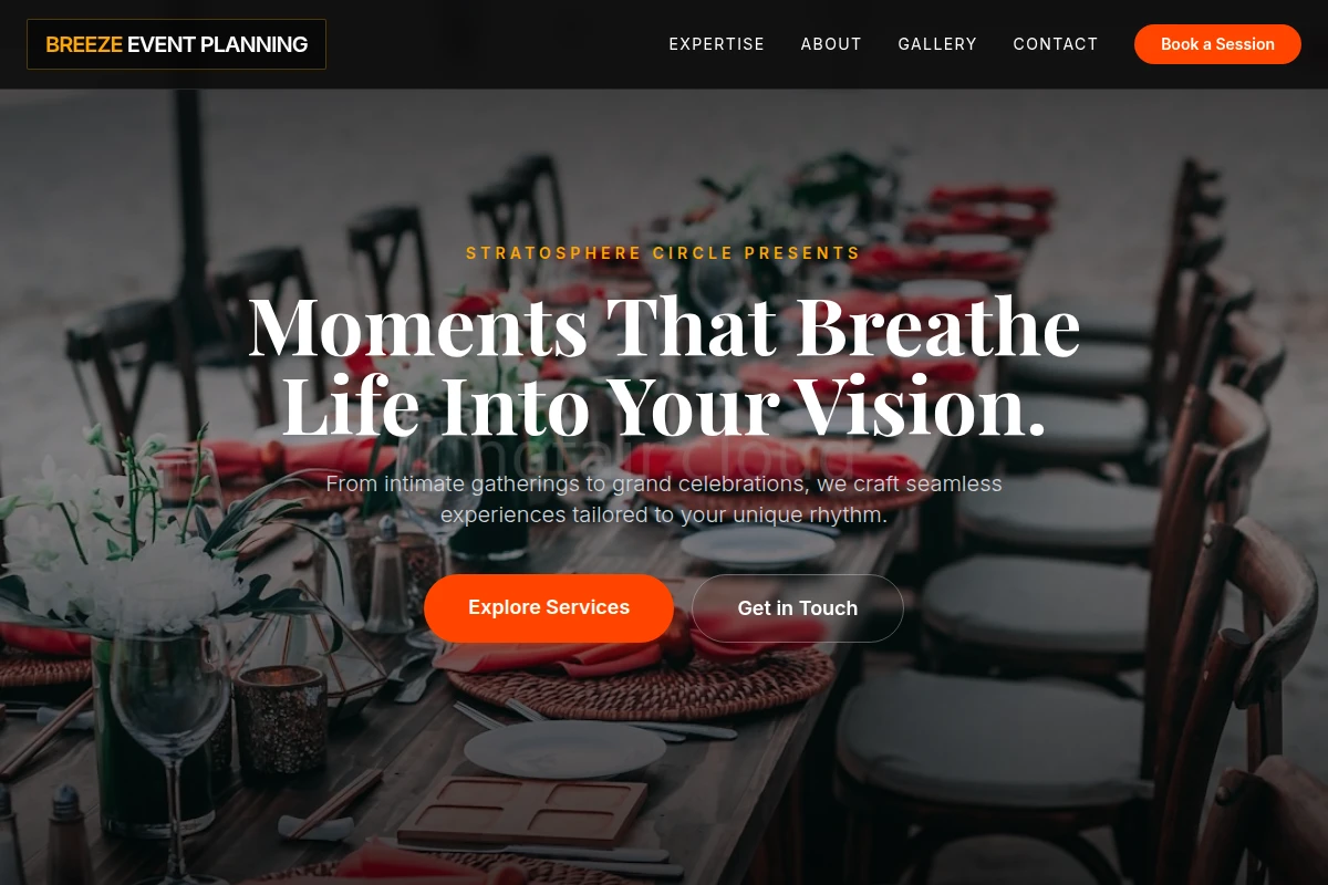 Breeze Event Planning