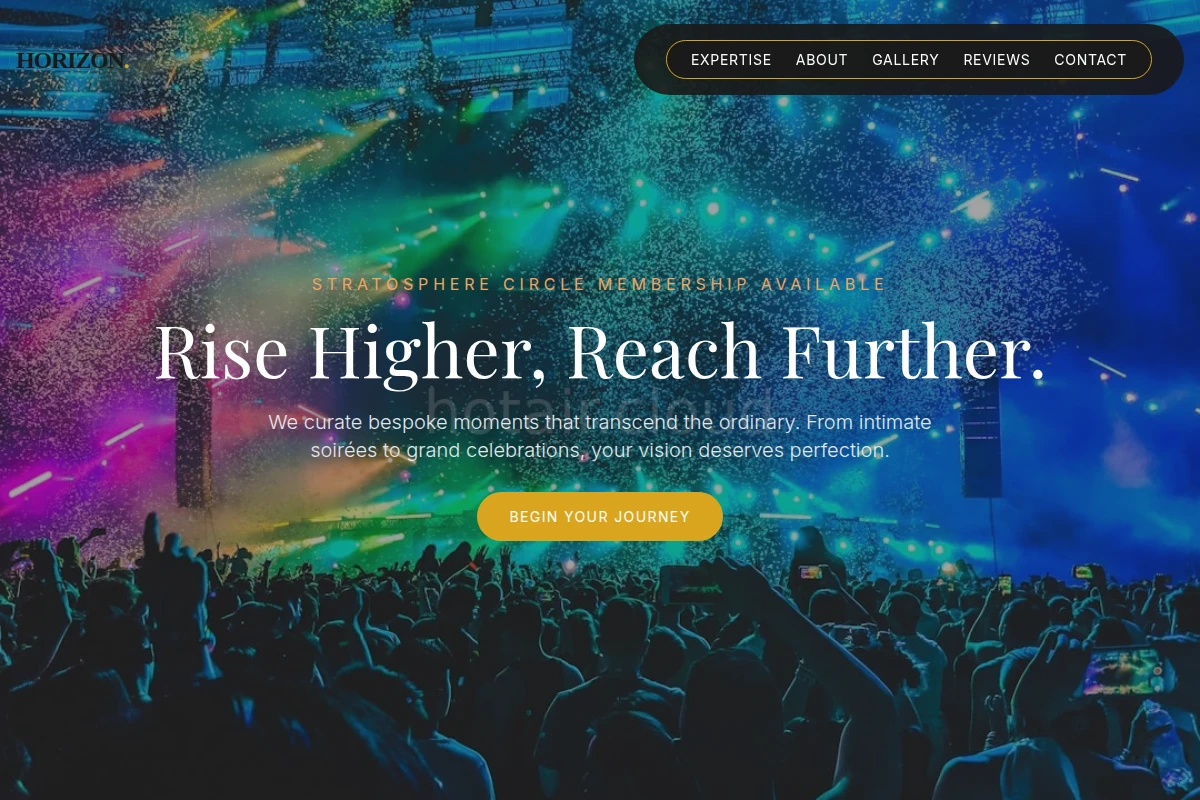 Horizon Event Planning