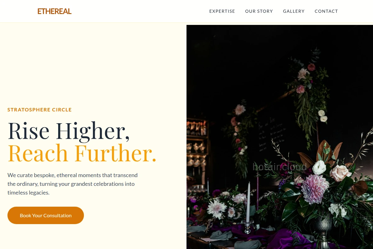 Ethereal Event Planning